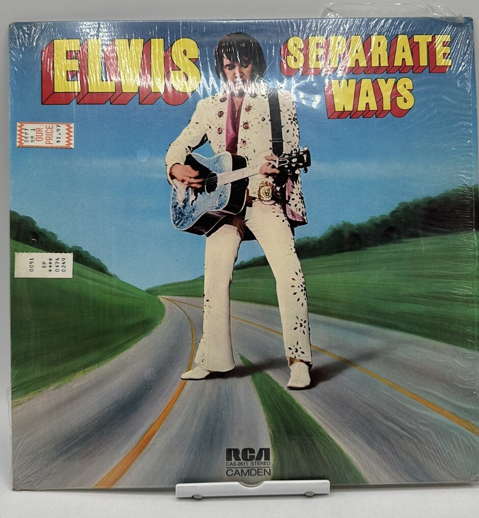 ELVIS PRESLEY - Separate Ways - Rca-2611 Blue Label Lp