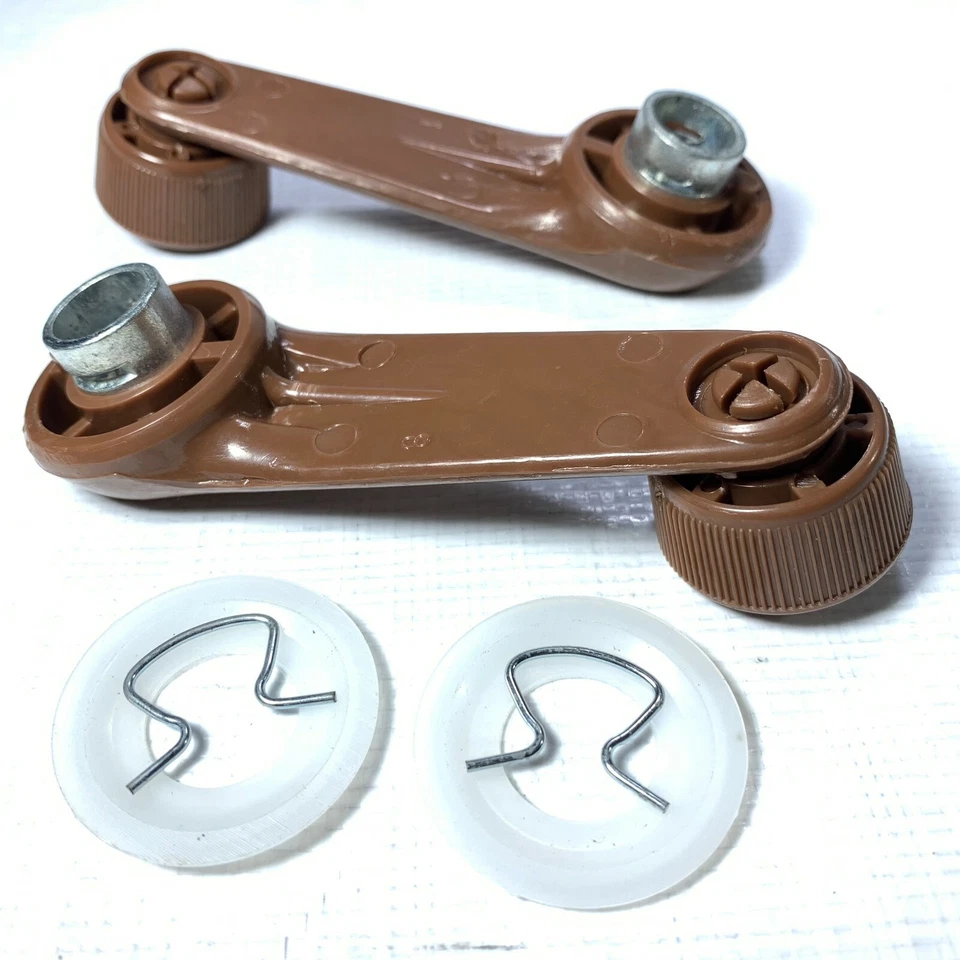 Manija de manivela regulador de ventana panel de puerta interior para Toyota Corolla KE70 1979-1984 Foto 4 de 4