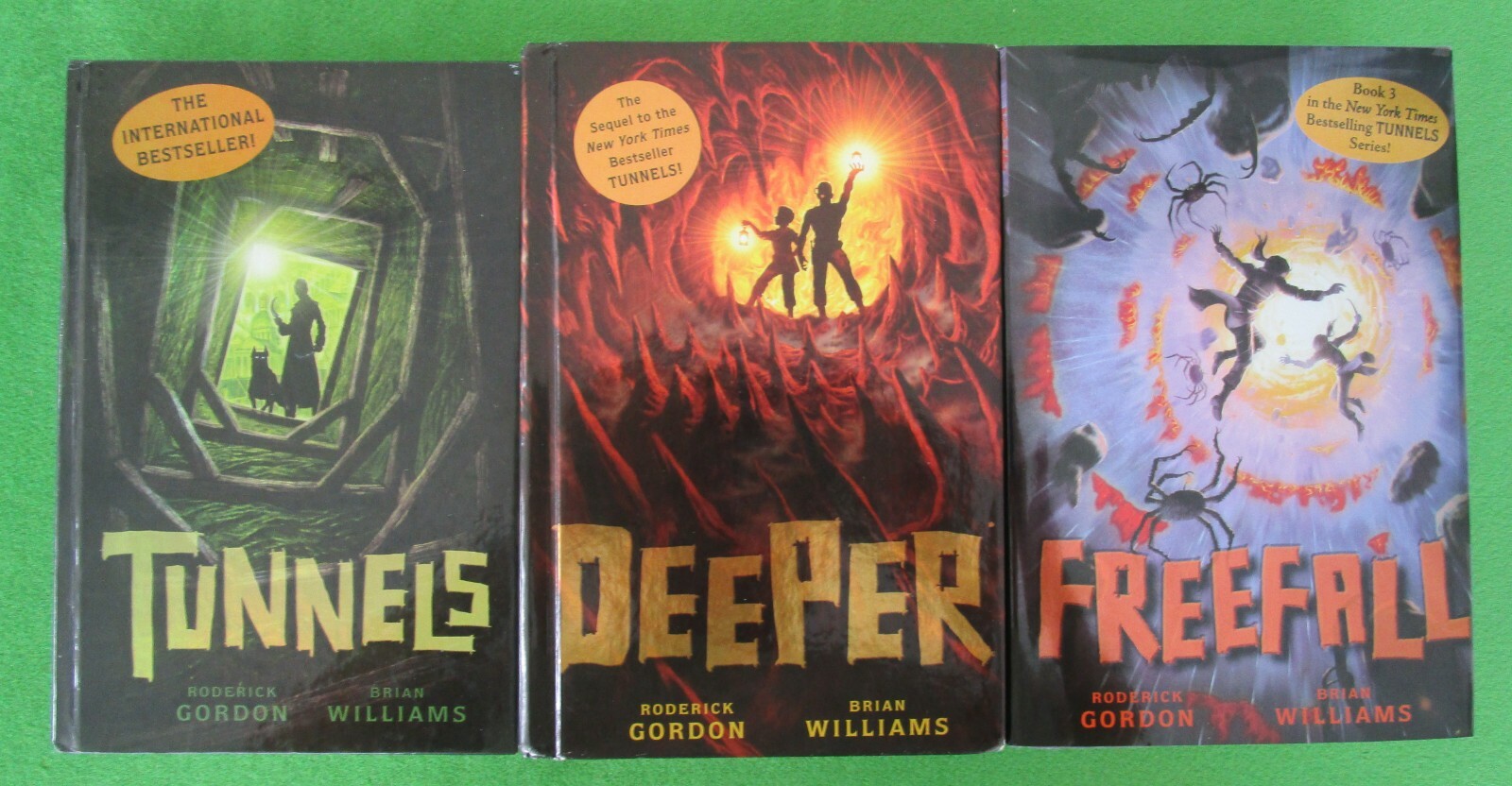 LOT 13 HARDCOVER TUNNELS SERIES BY RODERICK GORDON & BRIAN WILLIAMS