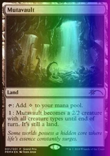 MTG Magic the Gathering Mutavault (2018/20) Grand Prix LP FOIL