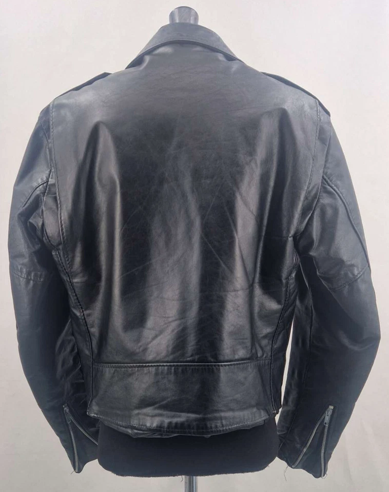 Schott Perfecto Leather Jacket Size US 40 - Image 2 of 4