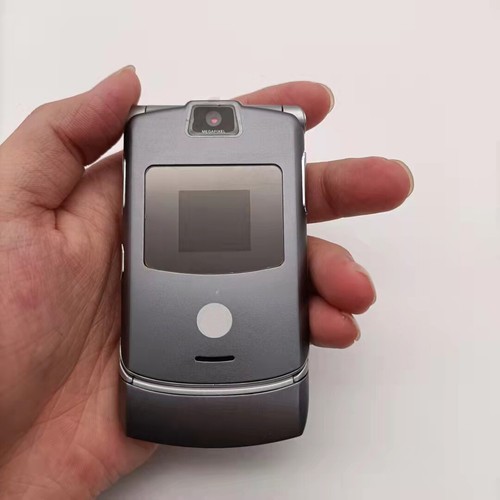 Telefono cellulare originale Motorola RAZR V3 2G Flip GSM sbloccato Bluetooth MP4 video - Foto 22 di 27