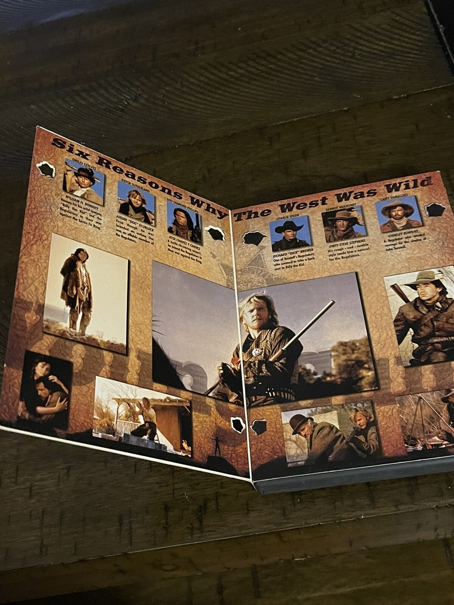 Young Guns Starring Emilio Estevez a Western on DVD
