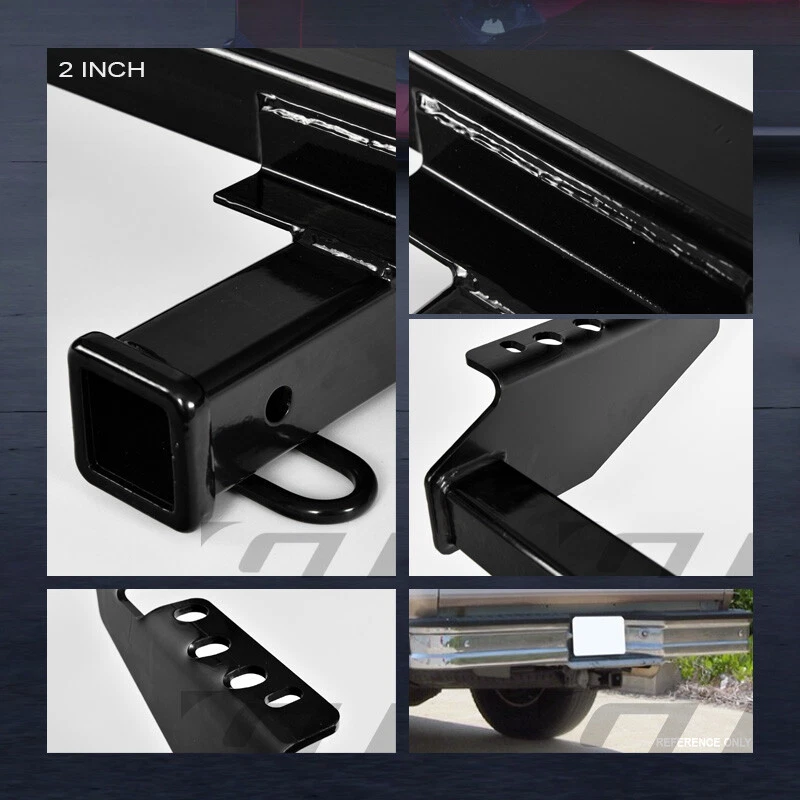 Remolque receptor enganche remolque 2" para camioneta Dodge/Ford Clase 4 1980-2002 negro Foto 3 de 3