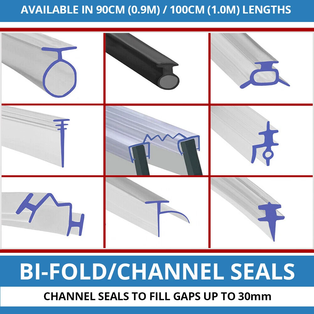Shower door seal online