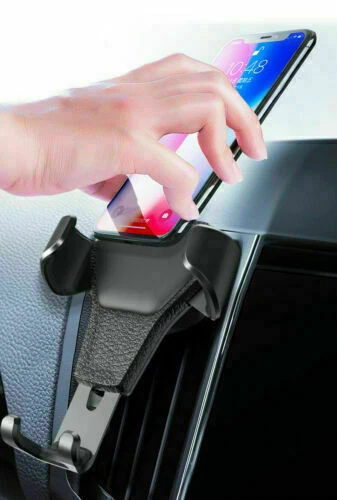 Universal Phone Holder Car Gravity Air Vent GPS Mount Stand For Samsung iPhone - Image 4 of 4