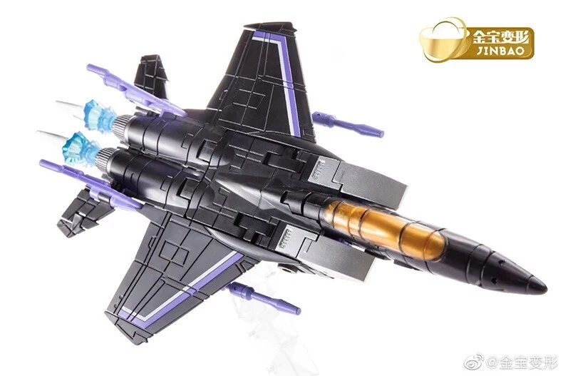 Jinbao FG01-03 Air Craft: Battlers Starscream, Skywarp & Thundercracker Set of 3 - Image 3 of 4