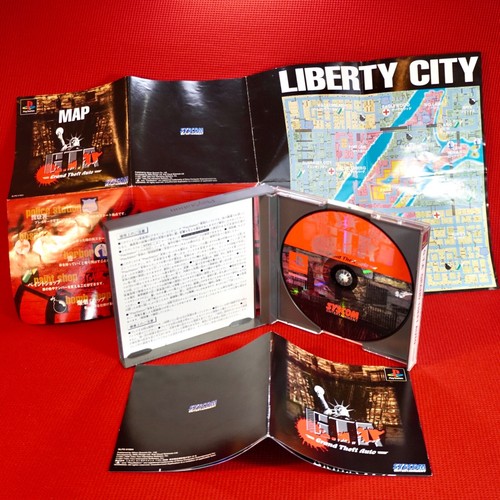 Grand Theft Auto PS1 PS2 Lot6 w/Map Sony Playstation 3 Vice San Andreas Liberty - Picture 4 of 15