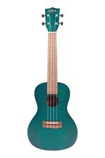 Kala Brand Music Co. Blue Exotic Mahogany, 4-String Ukulele, Right-Handed,