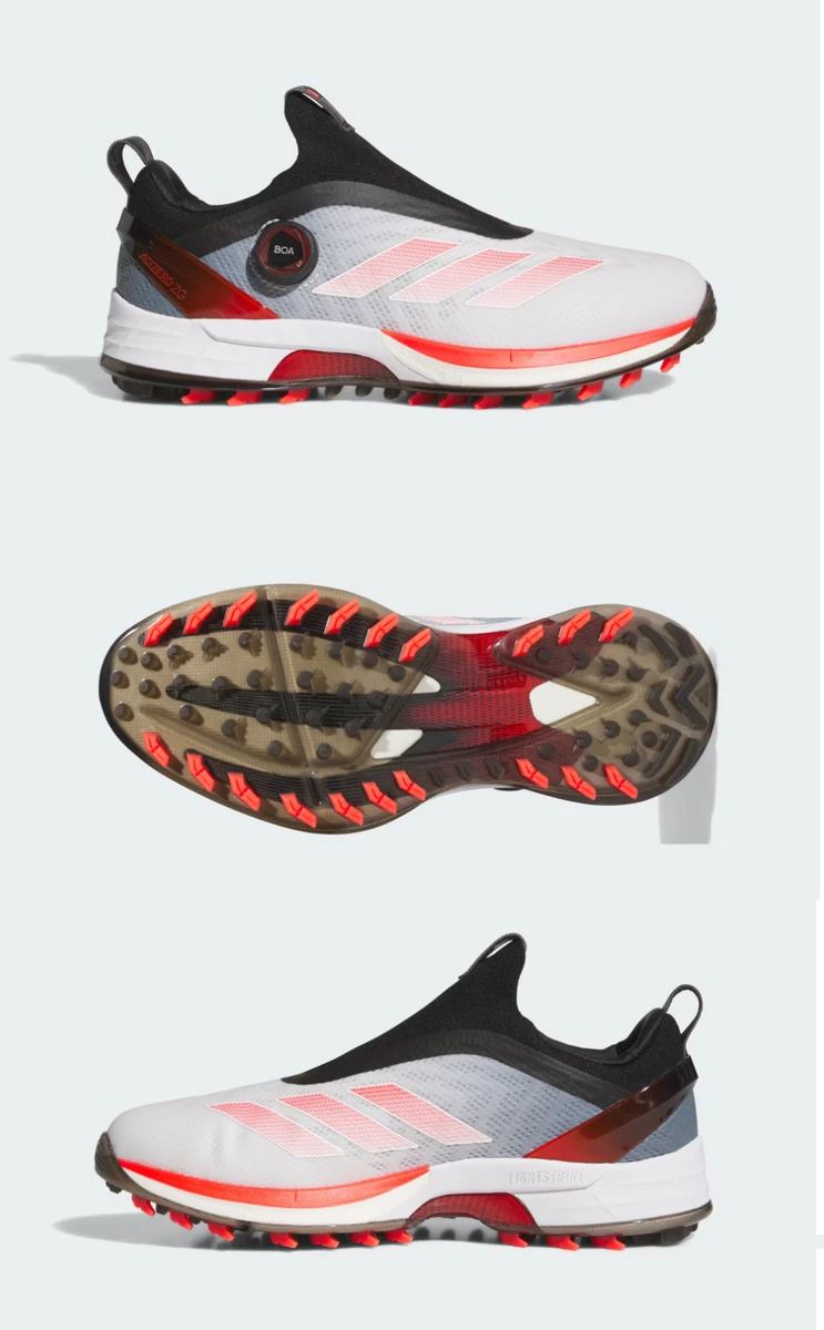 adidas Adizero ZG Spikeless Golf White Lucid Red for Sale