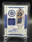 Jalen Brunson 2020-21 Panini National Treasures Auto GU Patch 38/99