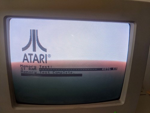 Upgraded/refurbished Atari Mega STE + TOS 2.06 UK + ACSI2STM (no case) - Afbeelding 9 van 15