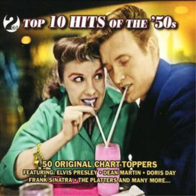 Various Artists Top 10 Hits of the '50s: 50 Original Chart Toppers (CD) Album