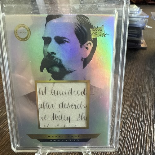 2024 Pieces of the Past 1800s Edition Wyatt Earp #141 Kaleidoscope Edition