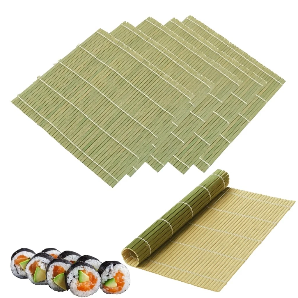 3987, Set of 6 Sushi Rolling Mats Sushi Roller Sushi Mat Sushi Maker Kit, Fla...
Opens in a new wind
