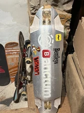 Sanctum Longboard 36.5”  Professional Skateboard Ridden By Pro Aluminum Bottom