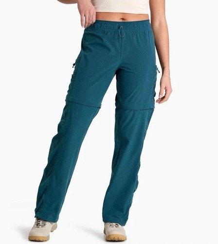Kuhl Women’s Freeflex Zip Off Pants Everglades Small