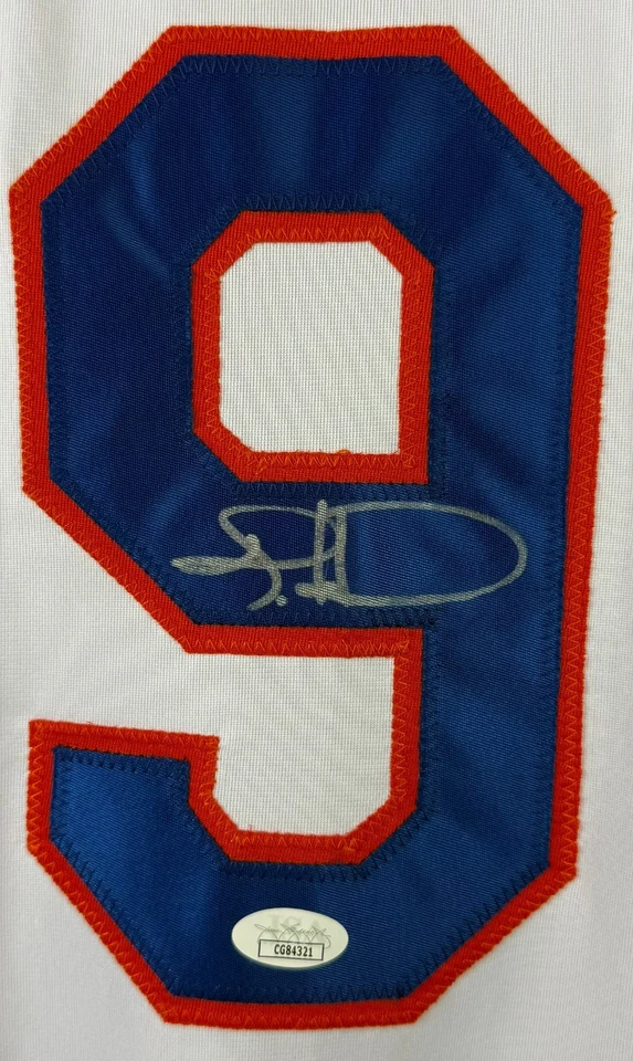 Футболка с автографом Тодда Хандли MLB New York Mets сертификат подлинности JSA - Изображение 2 из 3