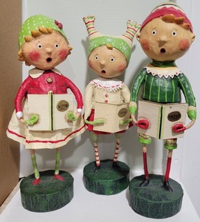 Lori Mitchell Christmas Carolers Henry & Holly Come a Caroling & Melody Maker