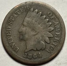 1864 Indian Head Cent Bronze — Circulated, Original Surfaces 🔥 Better Date