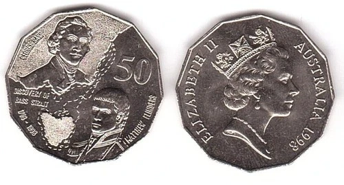 1998 Australia 50 Cents — photo from another recent sale