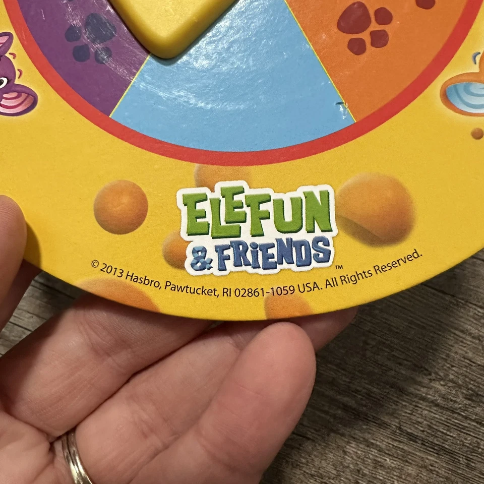 Mouse Trap Card Board Spinner w/Cheese Wedge Hasbro Game Replacement Part 2013 - Image 3 of 4