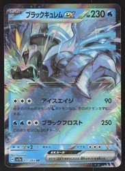 Black Kyurem ex 011/064 Paradise Dragona Holo Double Rare