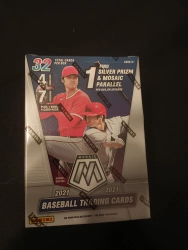 2021 Panini Mosaic BASEBALL EXCLUSIVE Factory Sealed Blaster Box