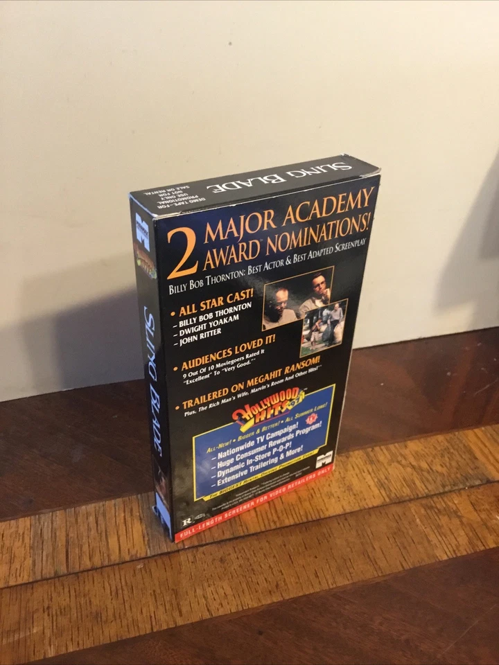 RARE DEMO TAPE SLING BLADE Used Foto 3 de 4