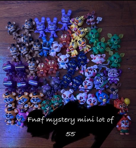 Fnaf Five Nights At Freddy’s Funko Mystery Minis Lot Of 55