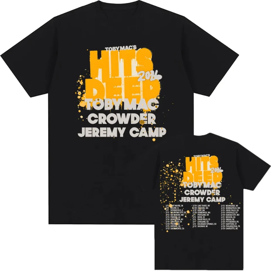TobyMac Crowder Jeremy Camp 2026 Live Tour Shirt