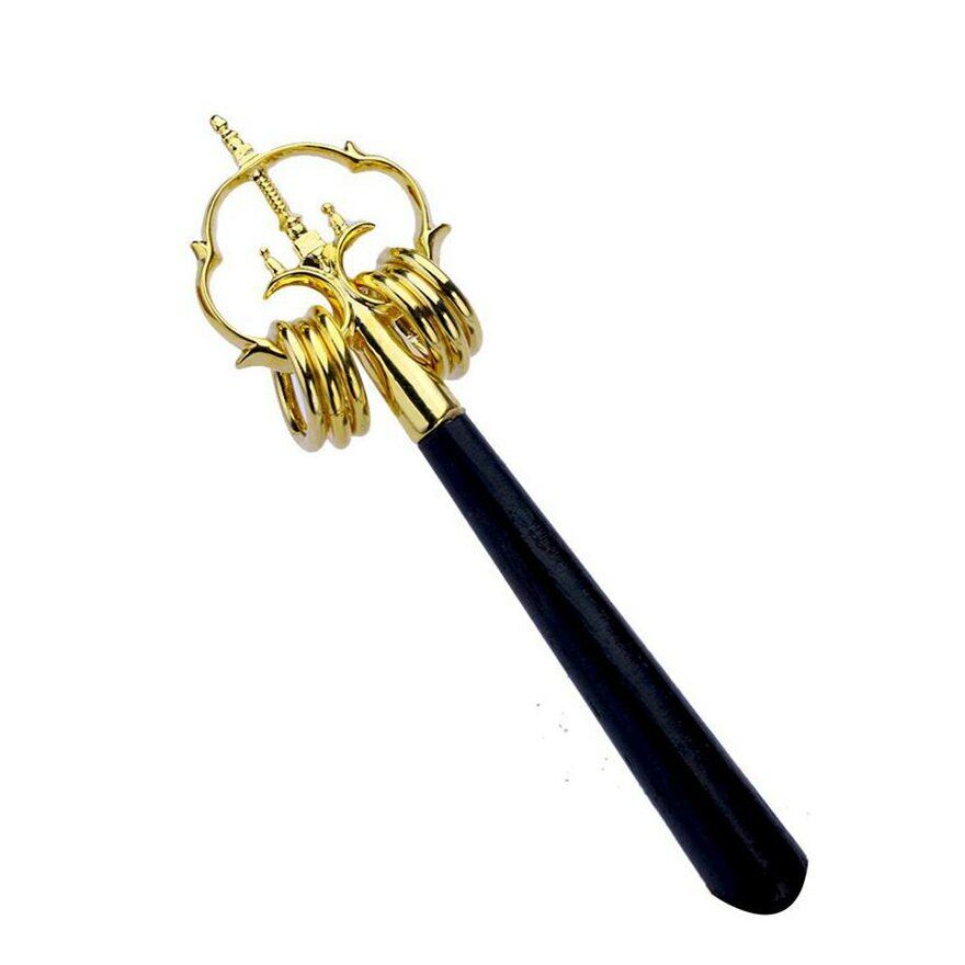 5.5cm mini Copper khakkhara Xizhang Monk Staff Buddhist 5.5cm mini Copper khakkhara Xizhang Monk Staff Buddhist