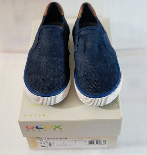 GEOX Respira Shoes Kids J Kilwi H Breathes Blue eu 31 us 13 - Picture 11 of 12