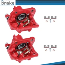 Rear Brake Calipers w/ Bracket Pair 2 For 07-2016 Honda CR-V 2013-2018 Acura RDX