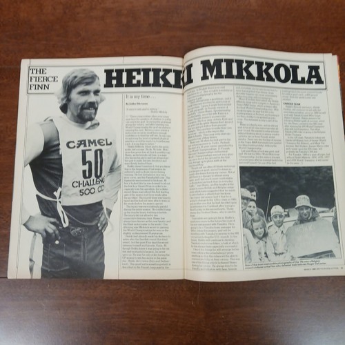 MOTOCROSS ACTION MARCH 1980 MUGEN ME360RZ YZ RM KX CR 125 250 VINTAGE AHRMA - Picture 8 of 11