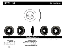 StopTech Slotted For & Drilled Sport Brake Rotor