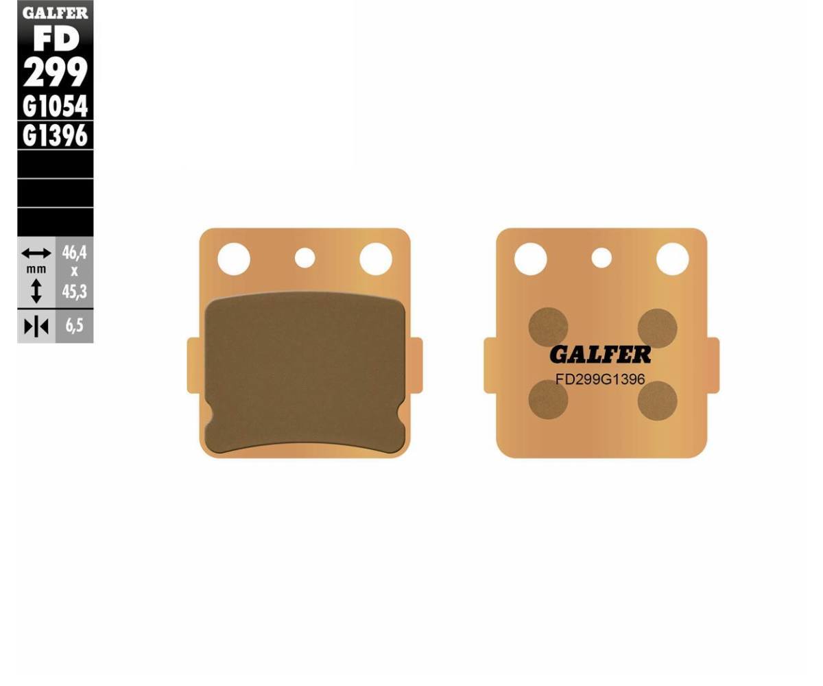 Galfer Rear Brake Pads YAMAHA YZ 85 LW 2018 > 2023 FD299