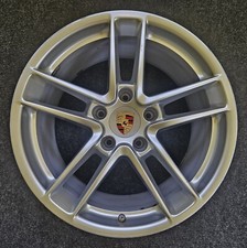 Porsche Panamera Turbo 2014-2016 Factory Oem Rear Wheel 19x10 Hypersilver Rim