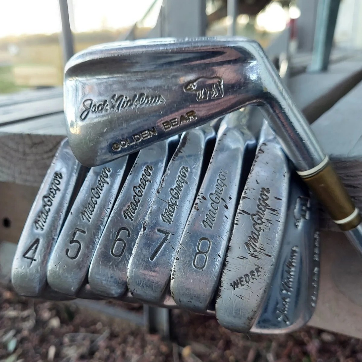 ラウンド用品・アクセサリー golfickers newvintage golf MacGregor Jack Nicklaus Golden Bear Golf Club Vintage Irons