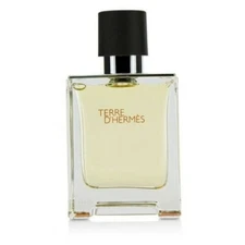 TERRE D'HERMES 1.7 OZ EAU DE TOILETTE SPRAY NEW MEN COLOGNE SCRATCH BOTTLE UNBOX