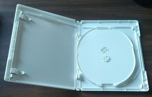 NEW White 50 Pk VIVA ELITE Hold 3 Discs Triple Blu-Ray replacement case Holder - 第 1/5 張圖片