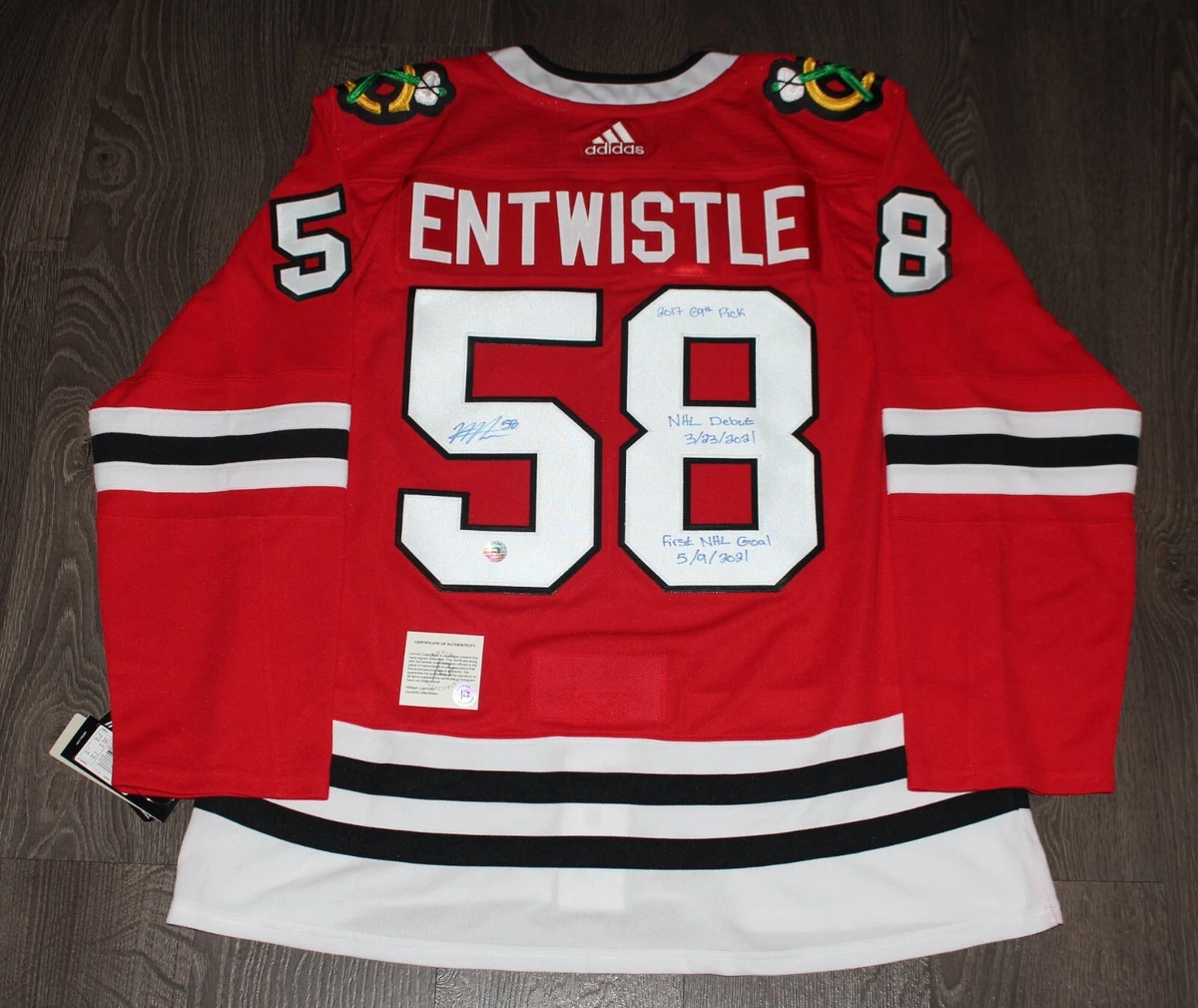 Blackhawks jersey clearance numbers