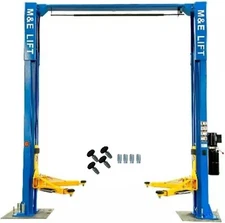 M&E 2 Post Lift 11000lbs Two Post Auto Lift Auto Truck Hoist Super Quality
