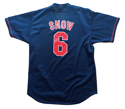 Vintage Majestic J. T. Snow California Angels MLB Baseball Trikot Jersey 90s L