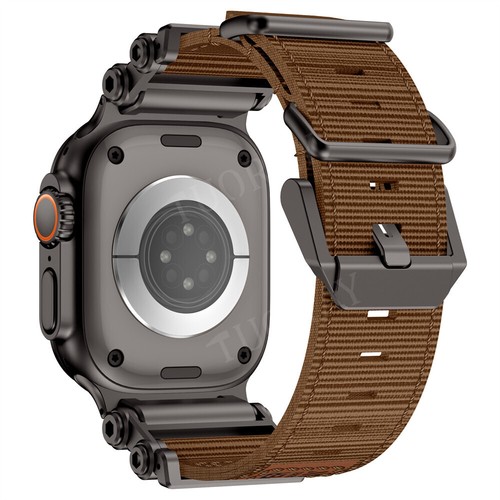 Correa de metal de nailon para Apple Watch iWatch Series 10 9 8 7 6 5 4 3 SE Ultra 2 - Imagen 34 de 80