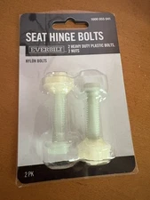 (2-Pk) Everbilt Universal Toilet Seat Hinge Bolts Assembly 1000 055 041