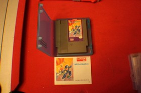 Mega Man 4 Nes Game With Manual and case