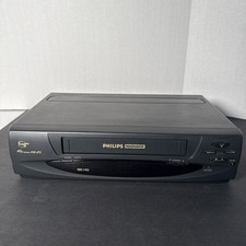 Philips VRX260AT21 VHS Recorder VCR Plus 4 Head Player NO Remote TESTED