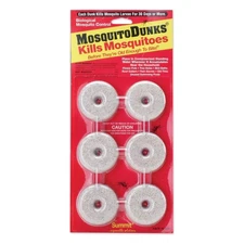 Summit Mosquito Dunks Floating Pod Kill Biologically Safe Method 6 pack