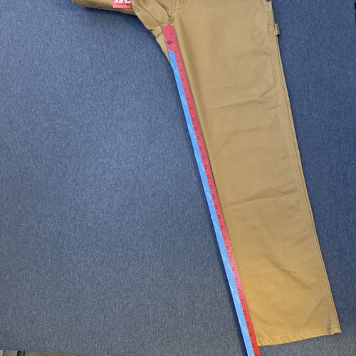 Pantalones Dickies Flex Hombres 32x32 Nuevos con Etiquetas Marrón Carpintero Pierna Recta Calce Regular - Imagen 4 de 12